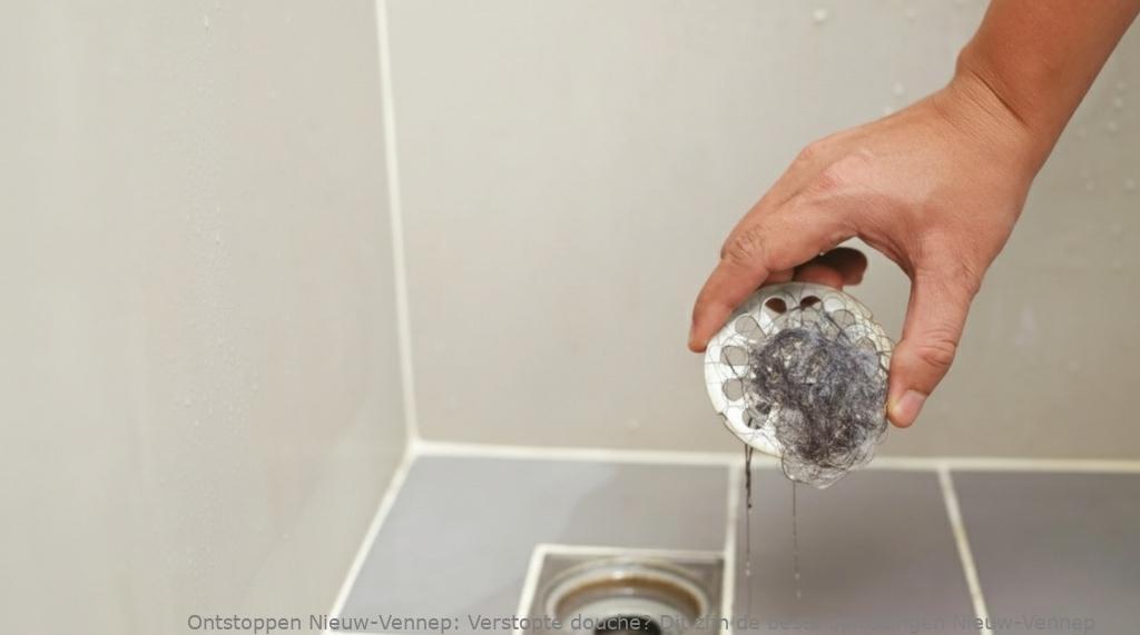 Verstopte douche? Dit zijn de beste oplossingen Nieuw-Vennep