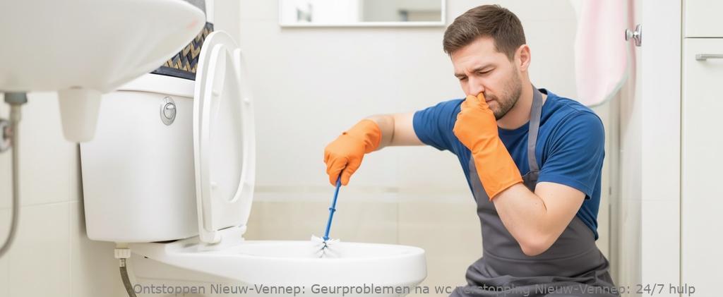 Geurproblemen na wc verstopping Nieuw-Vennep: 24/7 hulp