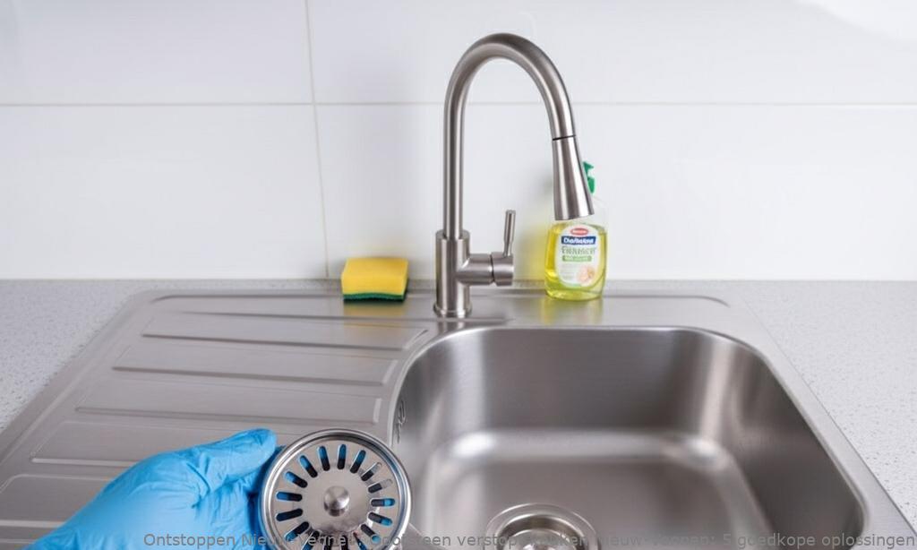 Gootsteen verstopt keuken Nieuw-Vennep: 5 goedkope oplossingen