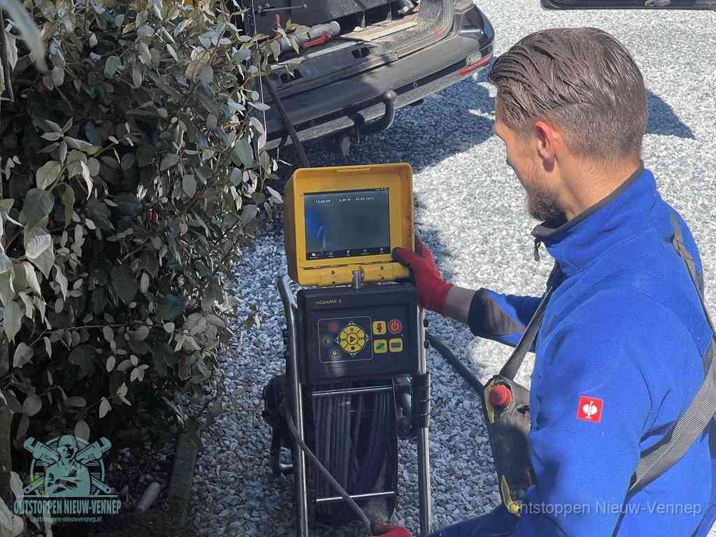 Rioolinspectie met camera in Nieuw-Vennep