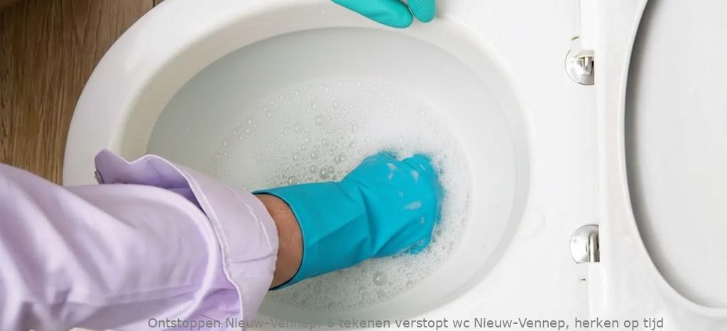 6 tekenen verstopt wc Nieuw-Vennep, herken op tijd