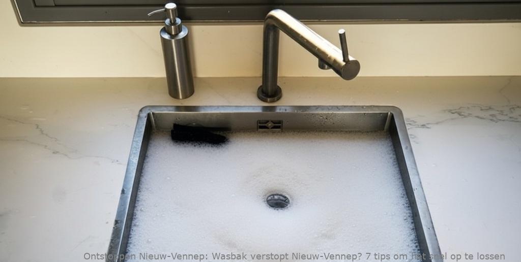 Wasbak verstopt Nieuw-Vennep? 7 tips om het snel op te lossen